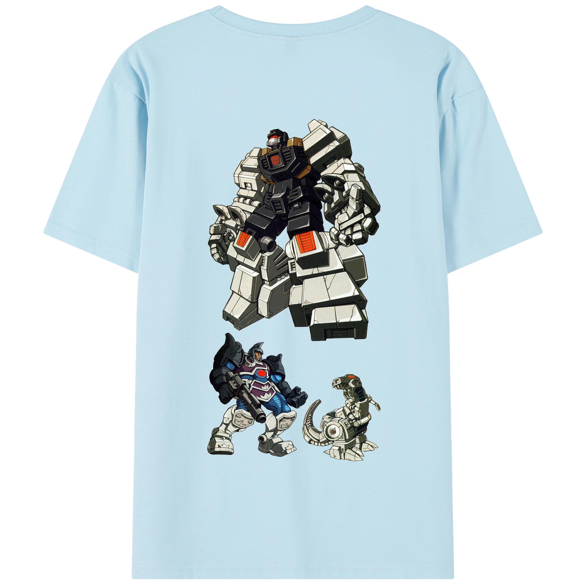 （画像用）  綿100％半袖Tシャツ（背面プリント）